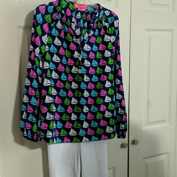 Macbeth Collection sailboat shirt - Picture 2 of 6